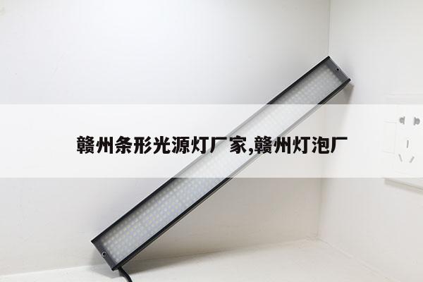 赣州条形光源灯厂家,赣州灯泡厂